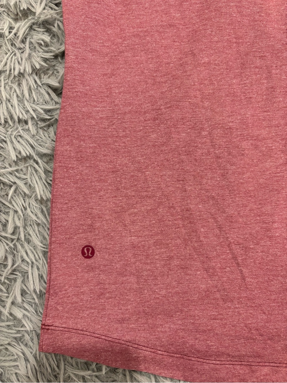 Lululemon Evolution Polo Shirt Men Small Red Golf Performance Lightweight Preppy - Picture 6 of 9